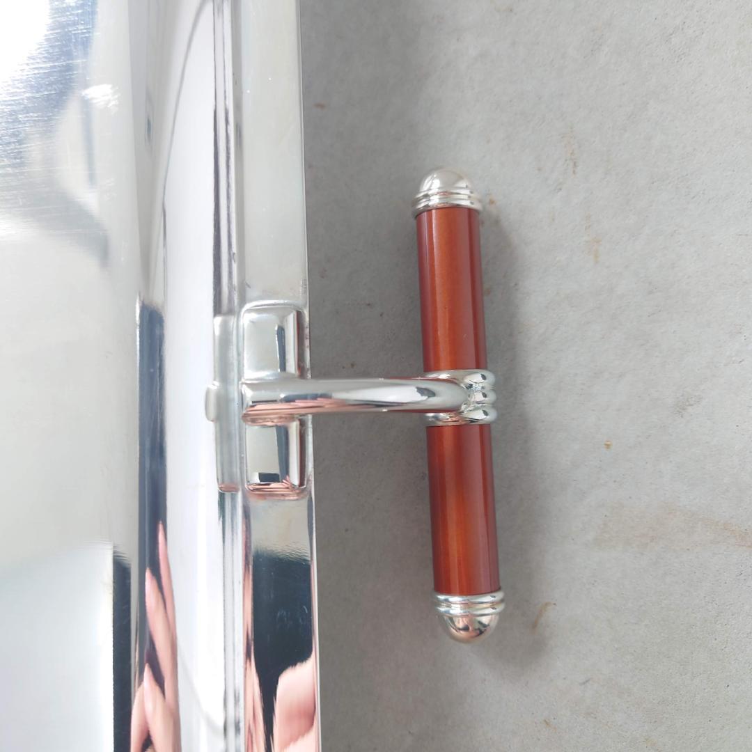 極希少 美品 クリストフル 漆 トレイ 布袋付き