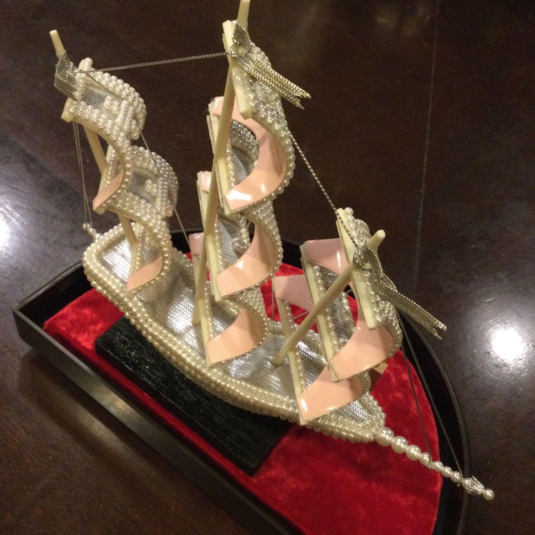 船　真珠船　置物　高さ約26センチ　美品