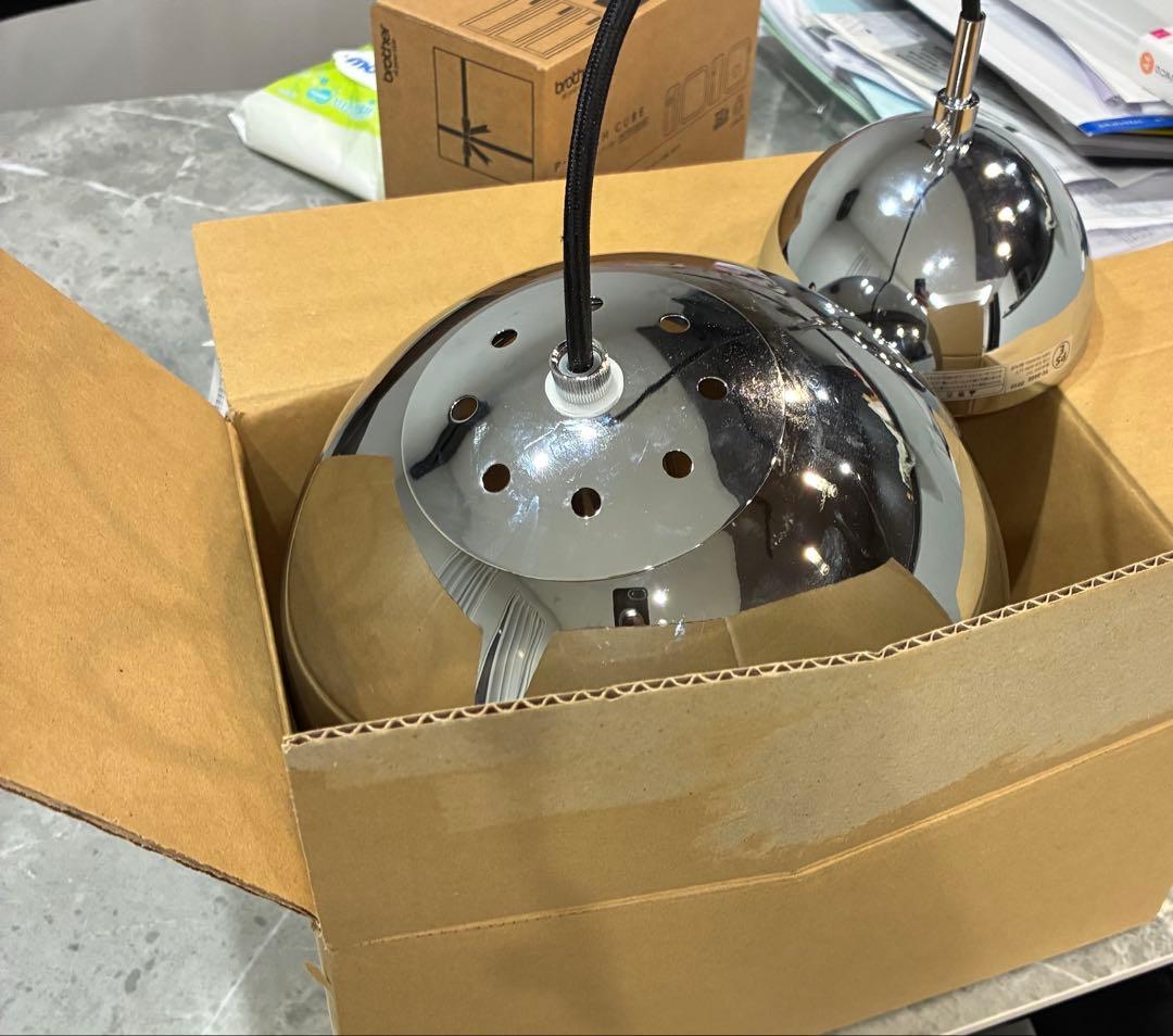 ペンダントライト シルバー