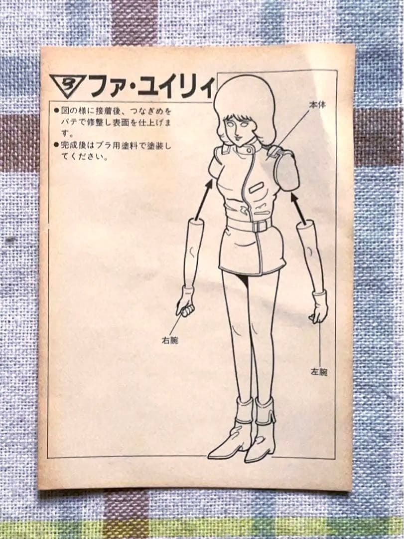 当時モノ B-Clubガレージキット 1/12 ファ・ユイリィ Zガンダム