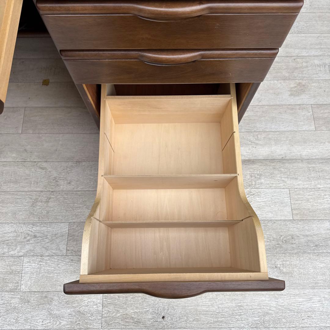 最終値下げ品　karimoku カリモク 両袖机 デスク 勉強机