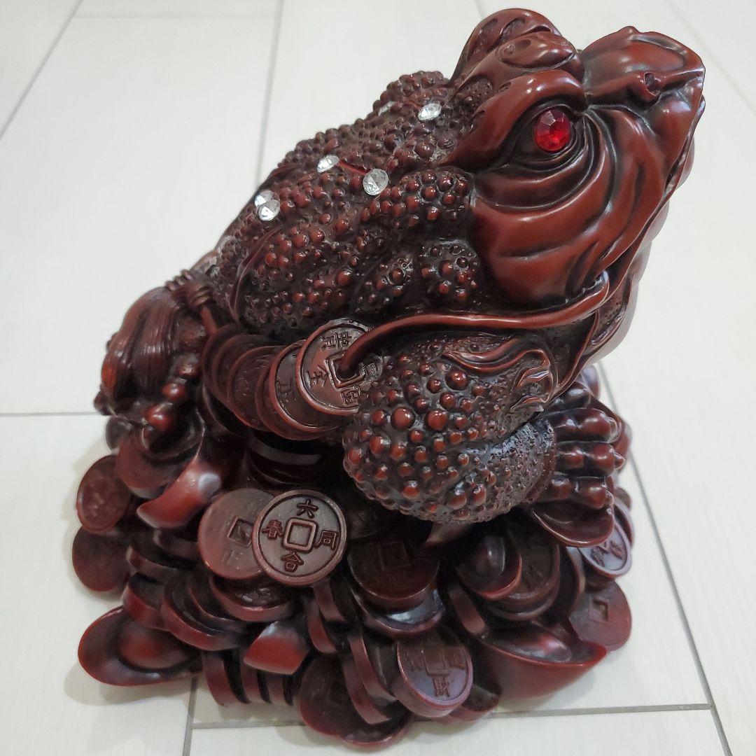 【金運】三脚蛙　置物