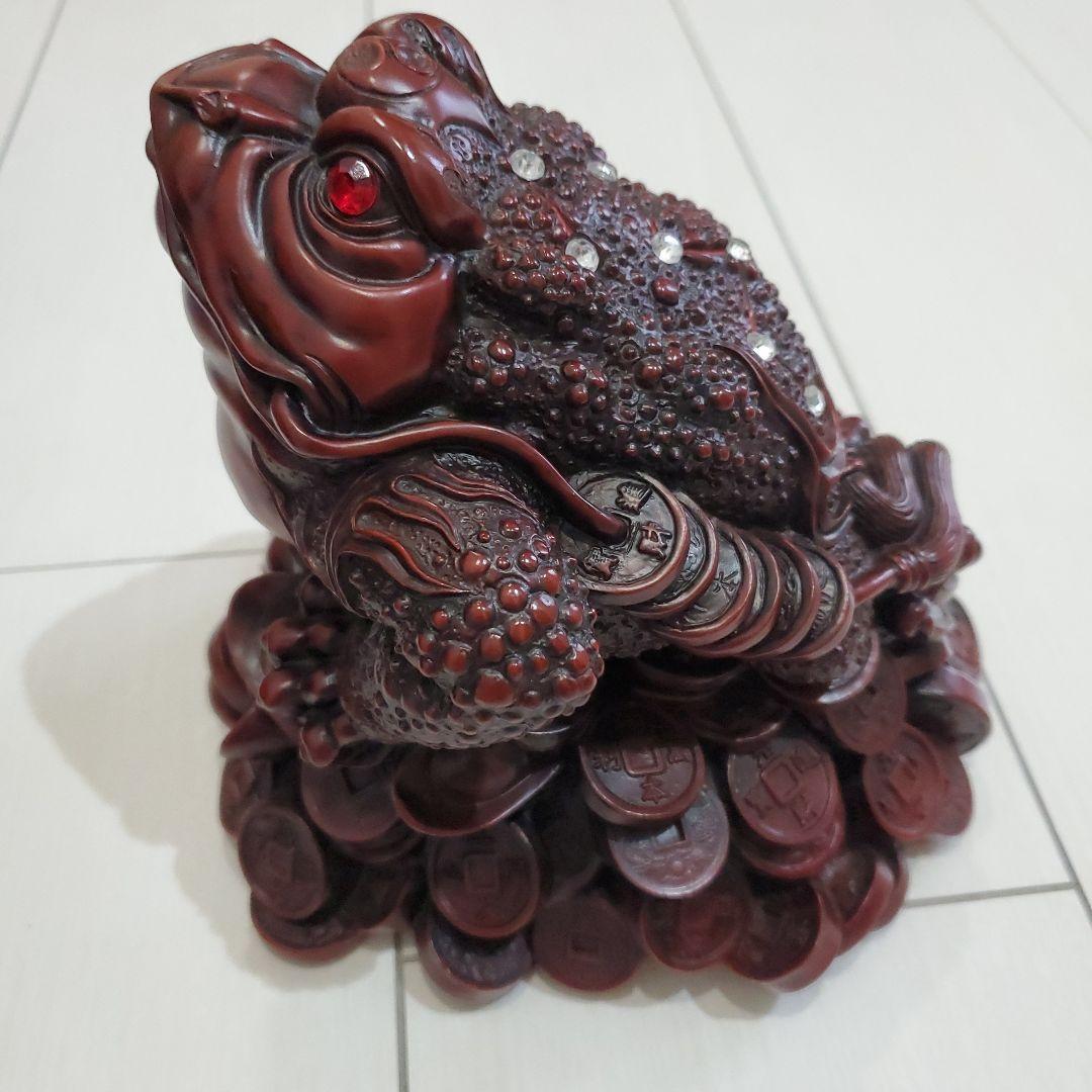 【金運】三脚蛙　置物