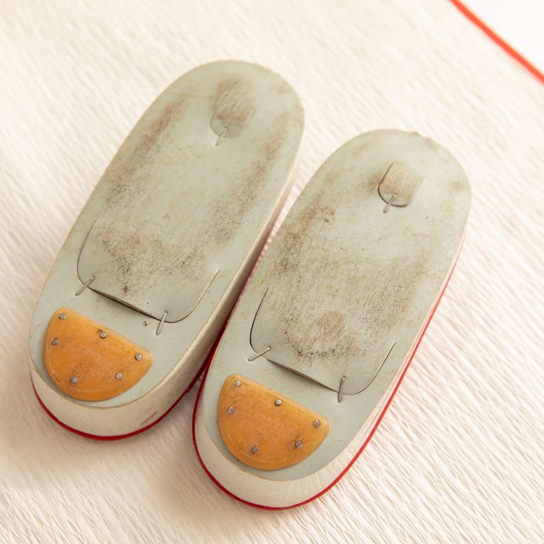 【最終値下げ】七五三3歳パープル被布水色着物髪飾りセット 草履おまけ♪