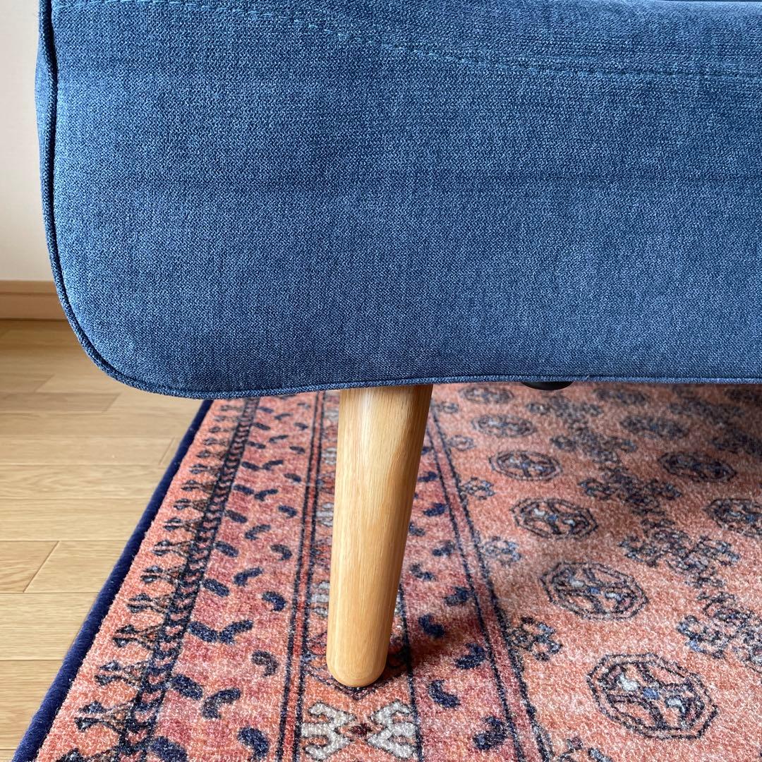 沖縄【直接受け渡し限定】モダンデコ SIENA 2人掛け ソファ