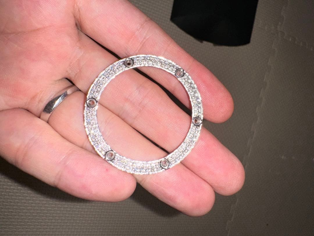 ウブロ　ビッグバン　ウニコ　アフターダイヤ　モアサナイト　ベゼル　45mm