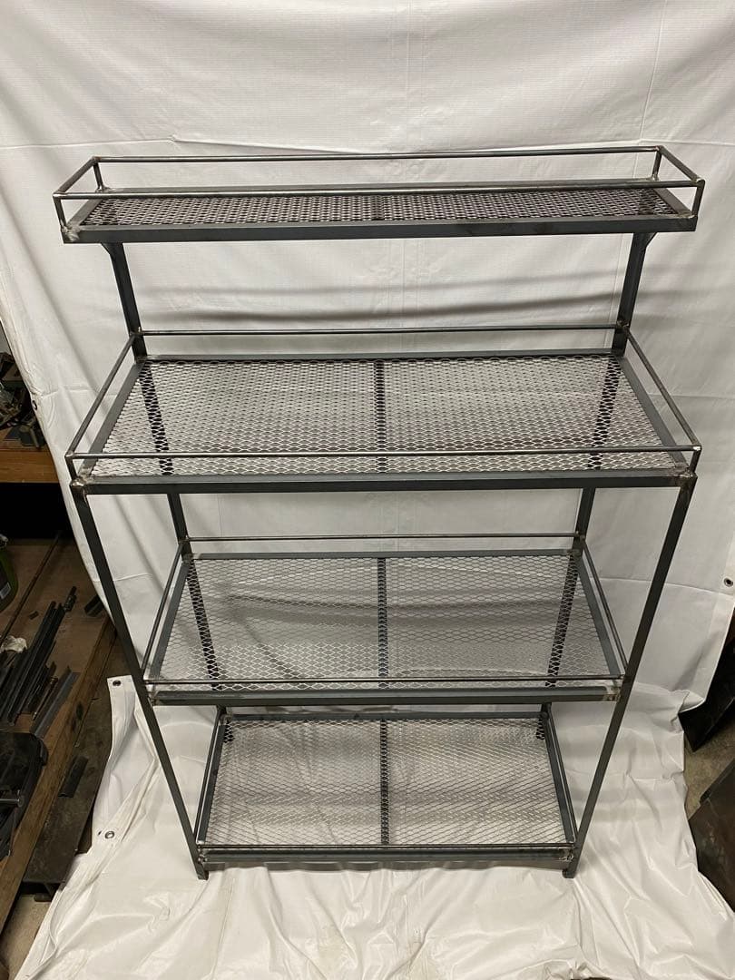 アイアンシェルフ　アイアンラック　スチールラック　植物棚　アガベ　多肉植物　棚