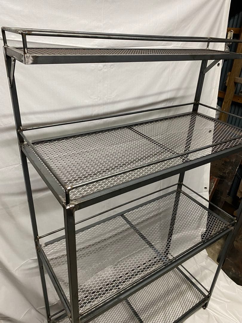 アイアンシェルフ　アイアンラック　スチールラック　植物棚　アガベ　多肉植物　棚