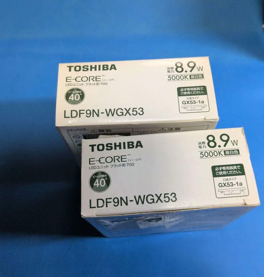 TOSHIBA E-CORE LDF9N-WGX53 8.9W 2個set