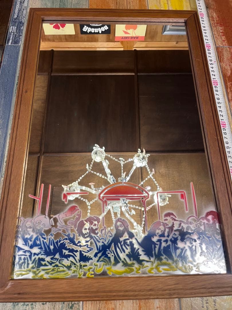 最後の晩餐　壁掛けミラー