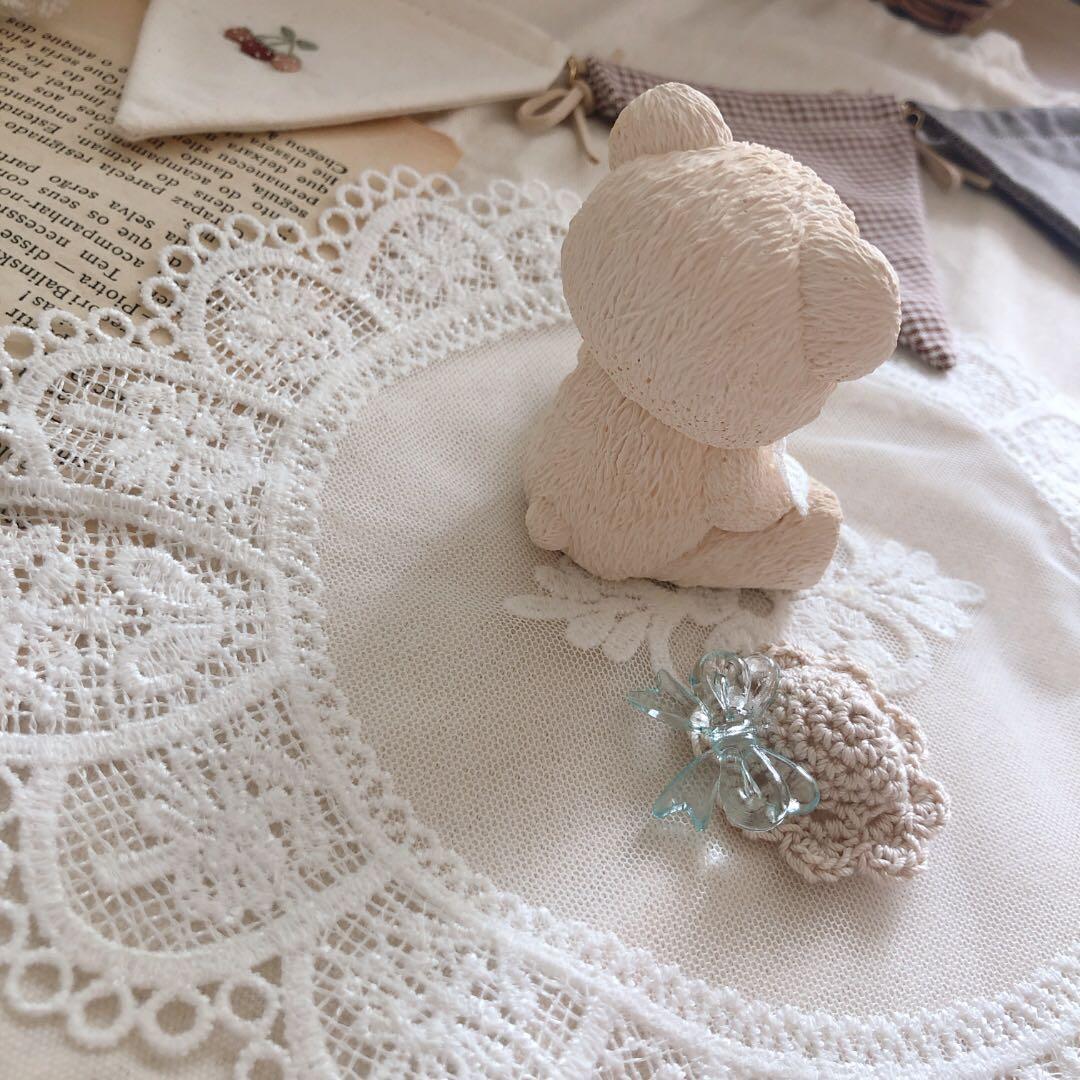 麦わら帽子テディベアさん♡アロマストーン