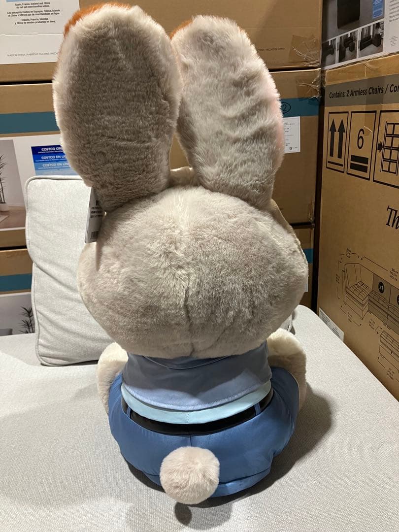 ディズニー ズートピア ビッグ ぬいぐるみ ジュディ ブランケット付き