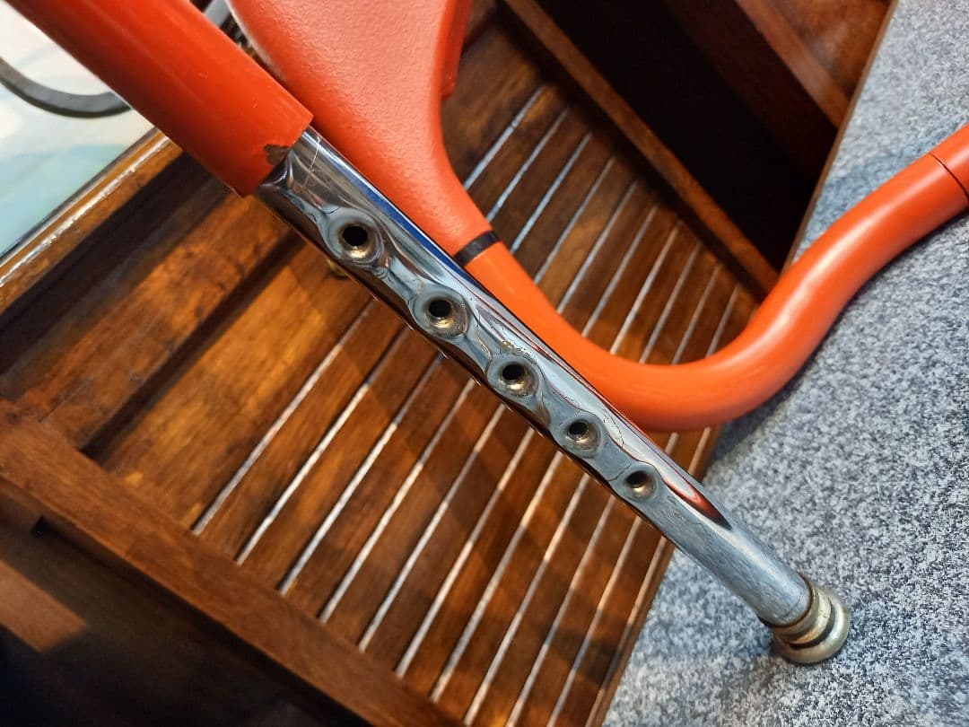 レア　1970s　アメリカ製　ヴィンテージ　スチール　インダストリアル　スツール