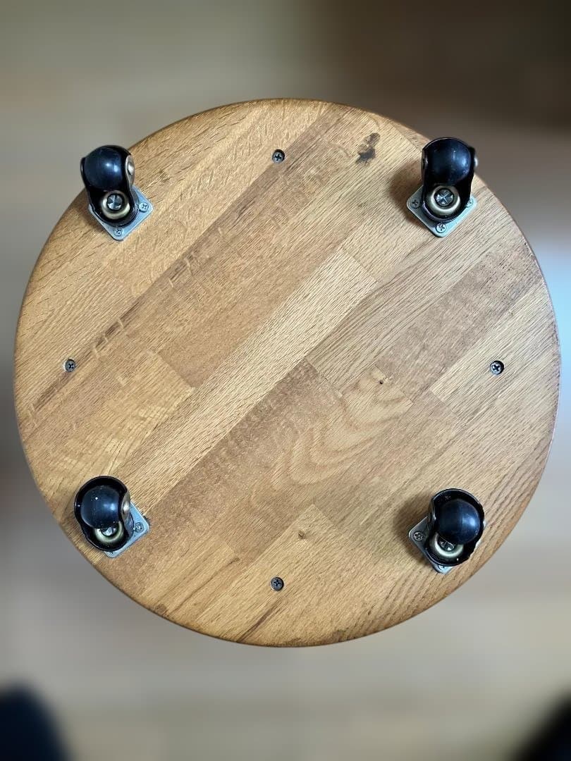 maruniマルニ木工 マガジンラック スツール 木製円形テーブル