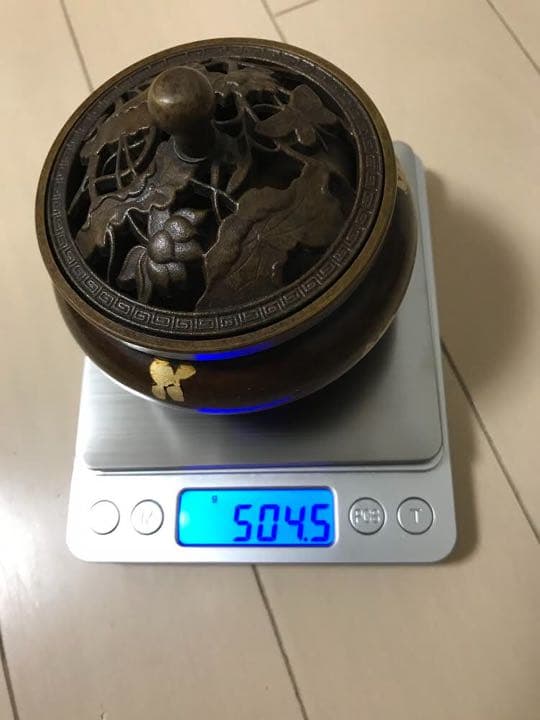 飛雲閣薫炉 古美術 香炉 時代保証