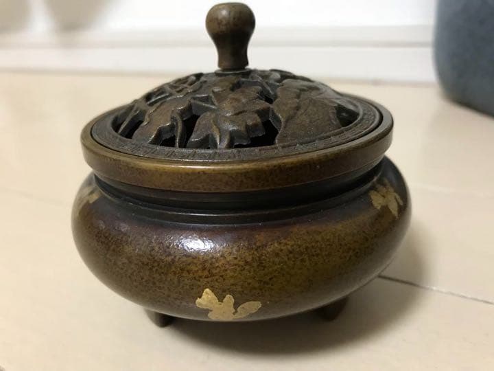 飛雲閣薫炉 古美術 香炉 時代保証