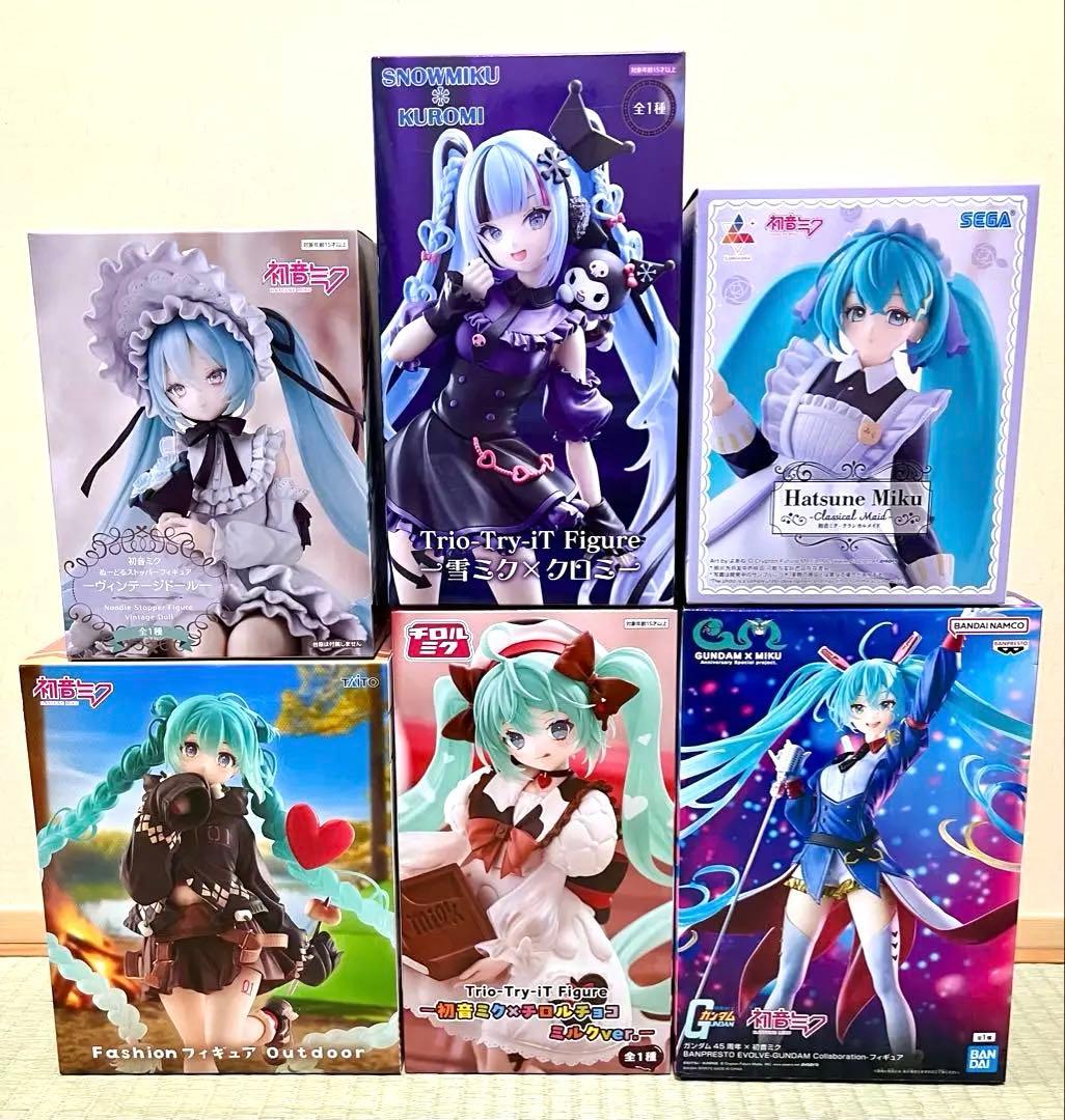 新品未開封】初音ミク シリーズ フィギュア 6種セット まとめ売り
