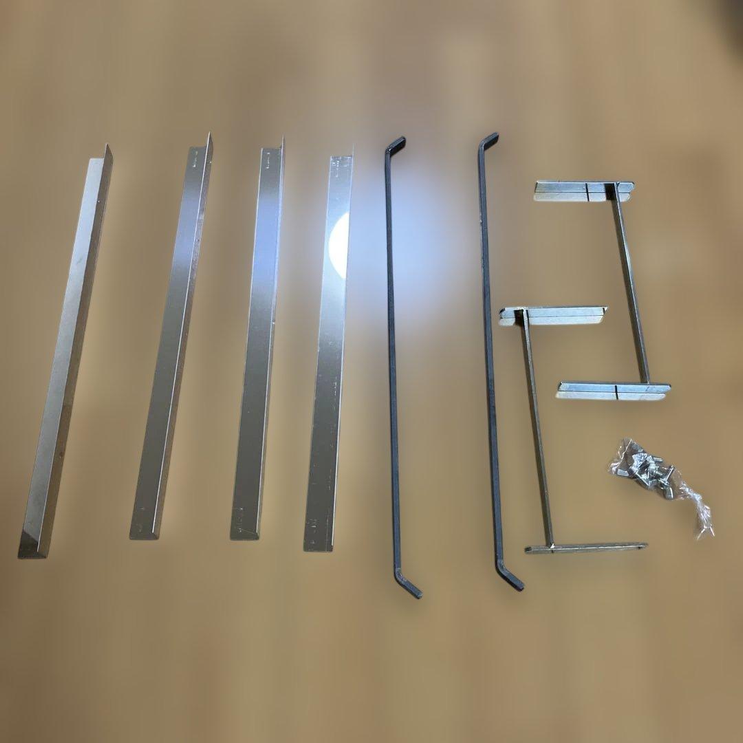 ステンレス製四本パイプ焼台〔小） ＬＰガス 業務用