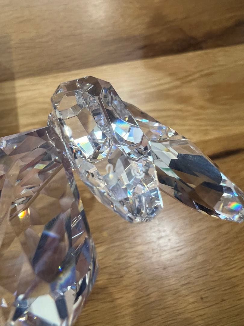 SWAROVSKI スワロフスキー クリスタル 蝶 バタフライ 置物