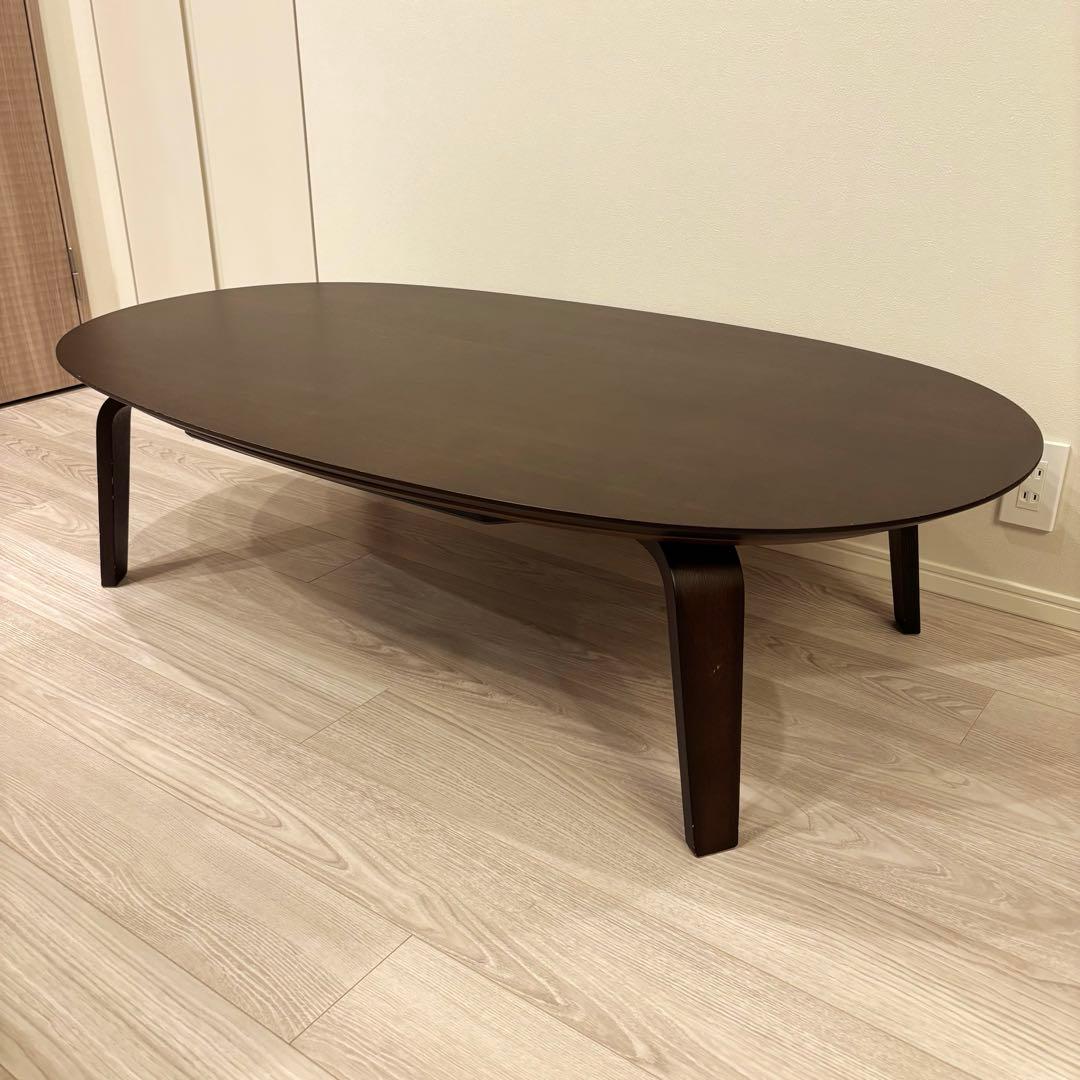 無印良品 こたつにもなるローテーブル 大 こたつ布団&器具付き