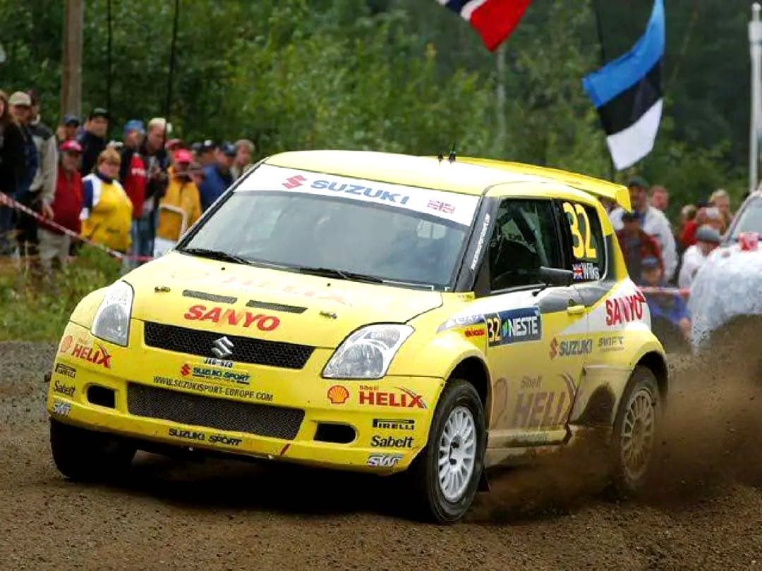 当時モノ 絶版 タミヤ RC 1/10 スズキ・スイフト スーパー1600 - メルカリ