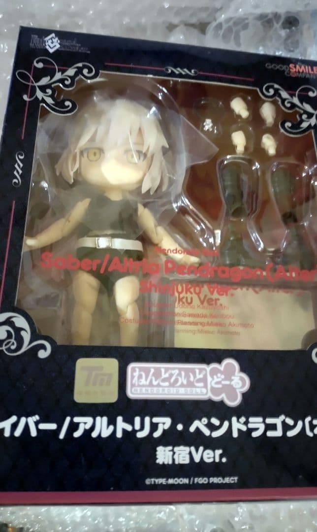 ねんどろいどどーる セイバー/アルトリア オルタ 新宿Ver. FGO - メルカリ
