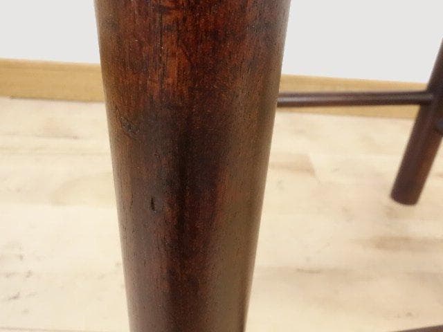 北海道民芸家具　ミニテーブル　花台　再塗装済　USED