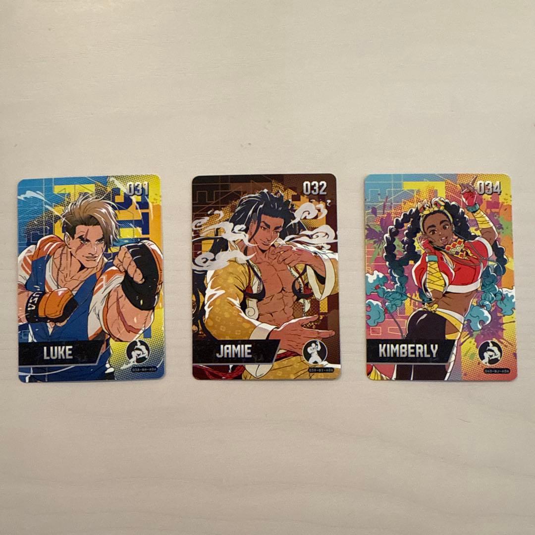 ルーク ジェイミー キンバリー amiiboカード ストリートファイター6