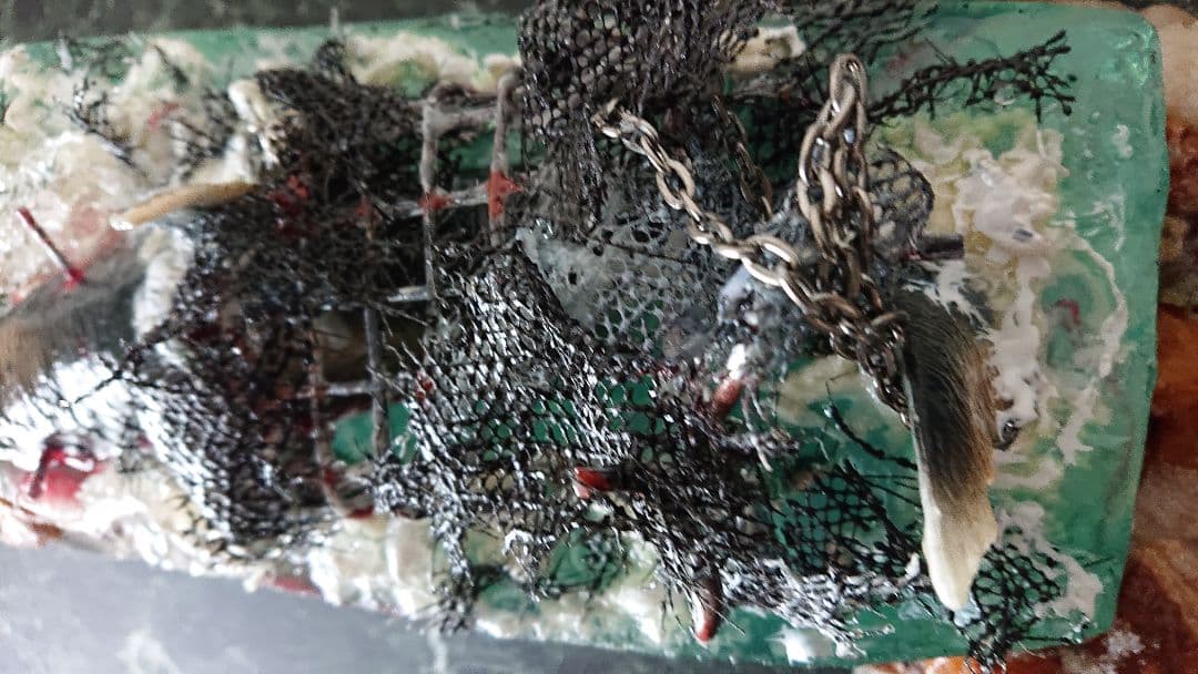 サメ・ダイバー・レジンアート