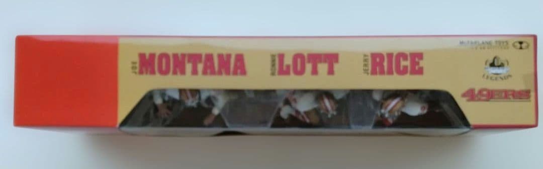 チ*マ様 (限定品/未開封品)マクファーレンNFL 3-Pack/49ers フ