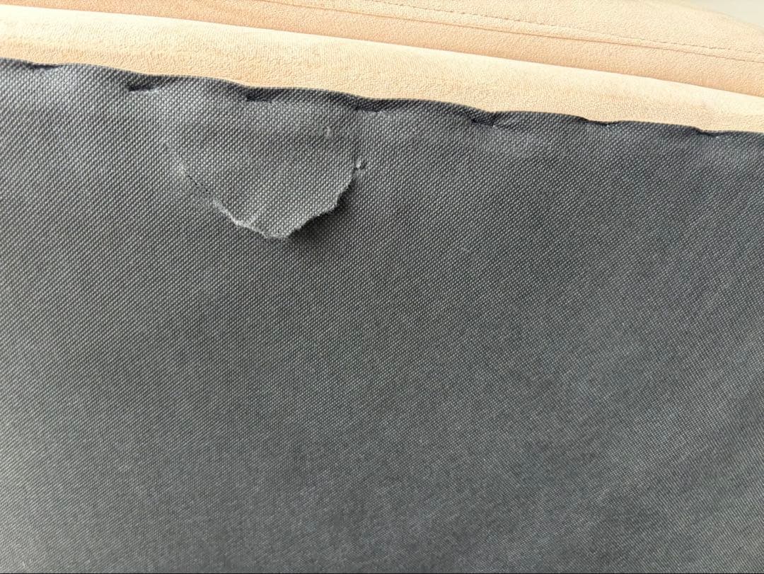 【2022年購入】ベージュソファ2Pたのメル便発送　オットマンは別売。