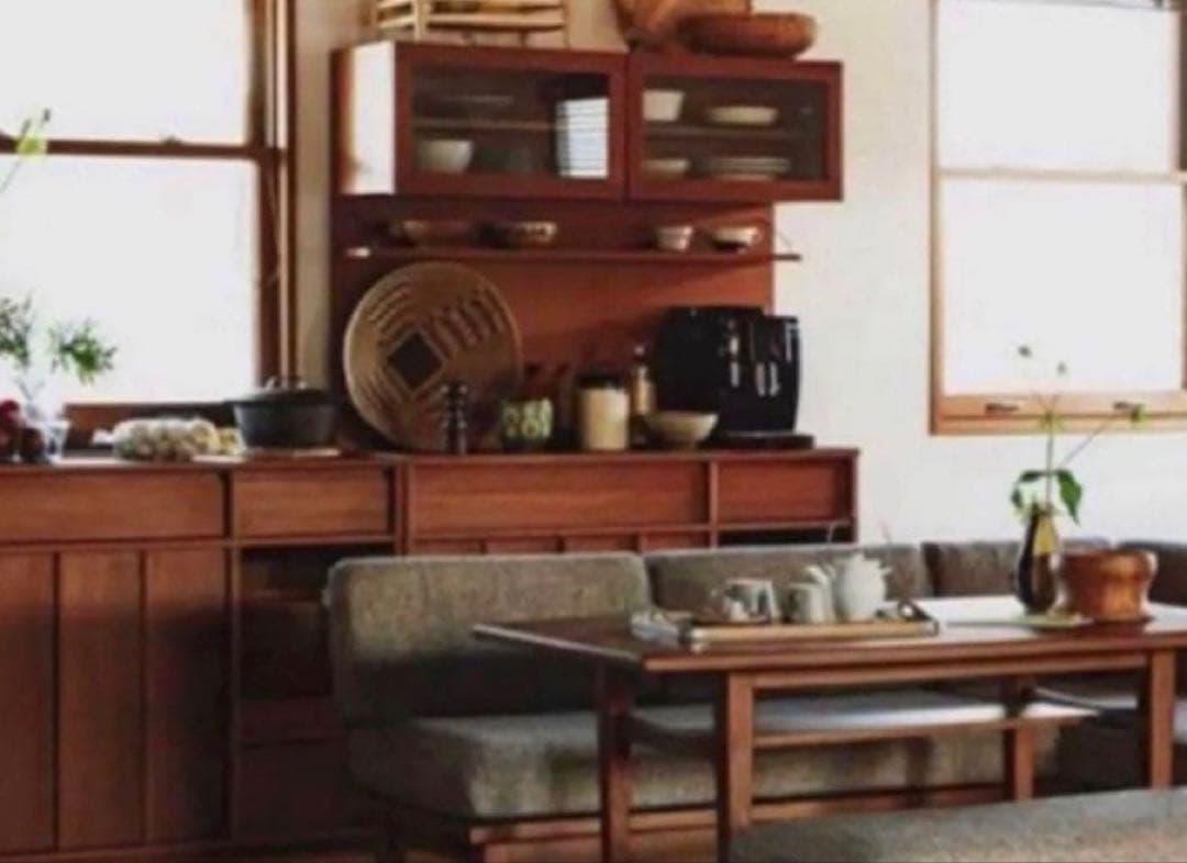 unico ウニコ　キッチンボード　食器棚