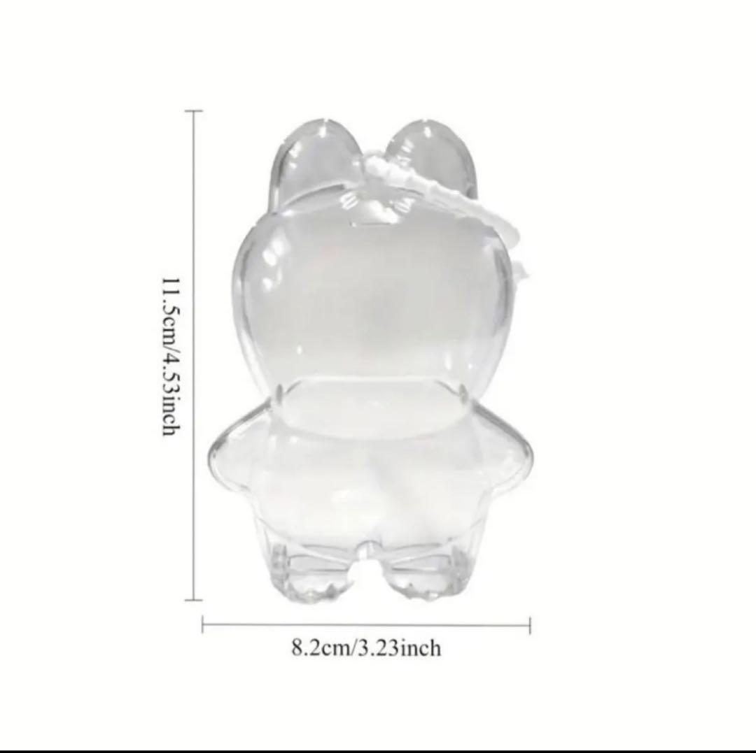 最安】クリアケース ラブブ ミニLABUBU 1個 イニシャル - メルカリ