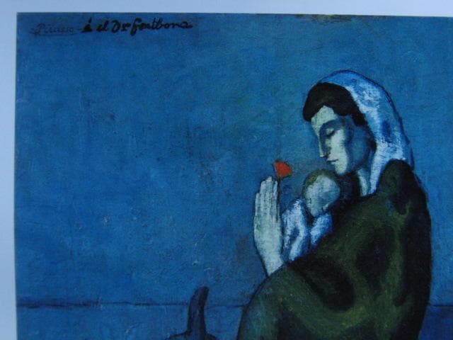 パブロ・ピカソ、海辺の母子像、希少な画集より、状態良好 - メルカリ