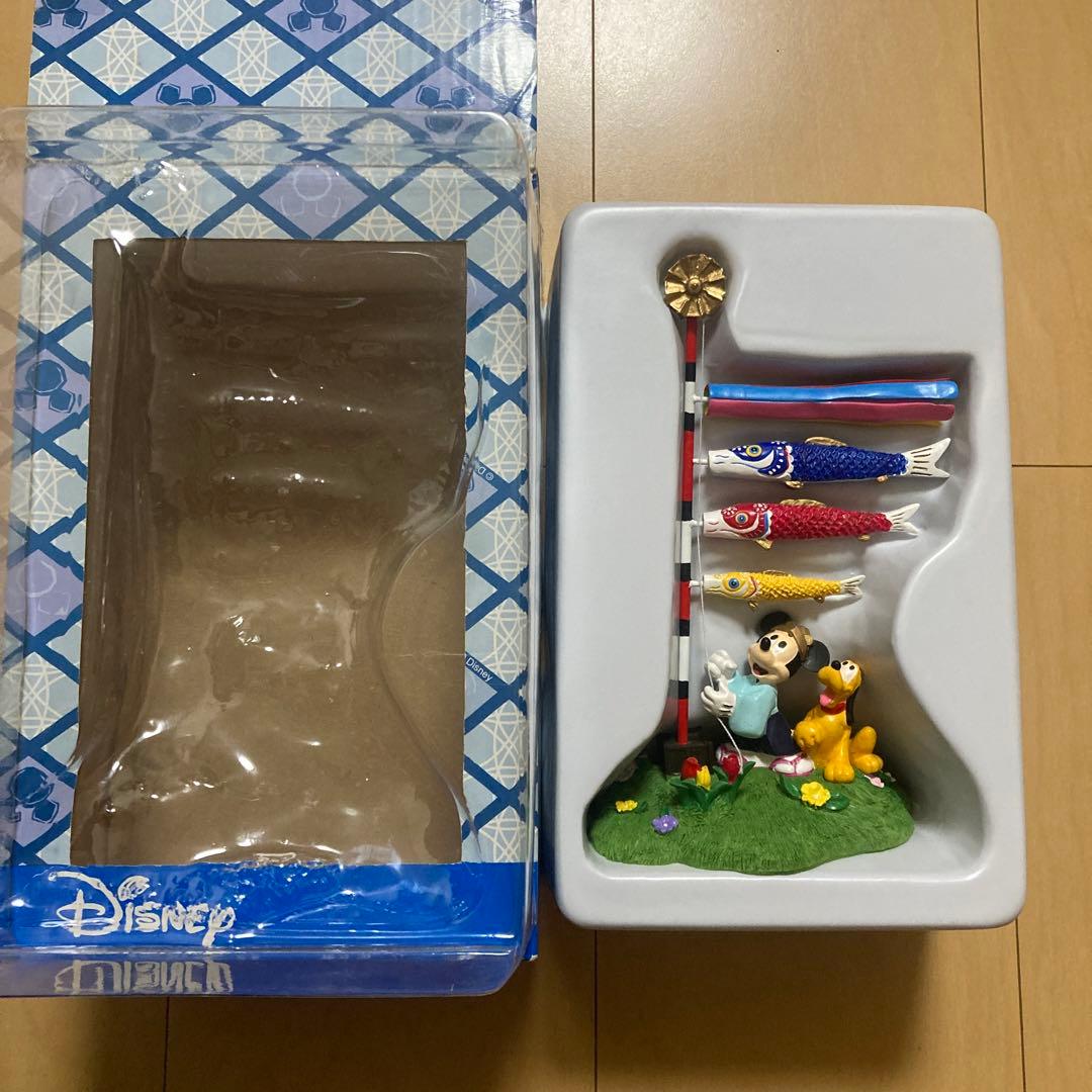 【即購入ok!!】レア ディズニー ミッキー ジオラマ 五月人形 フィギュア
