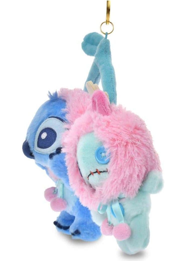 スティッチ＆スクランプ ぬいぐるみ＆キーホルダー GLOSSY FRUITS