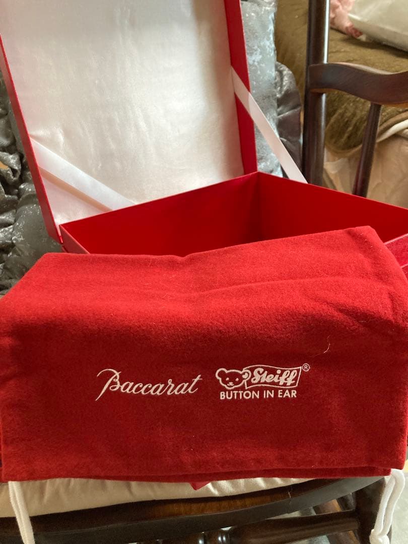 ぱぴ　シュタイフ×バカラコラボベア