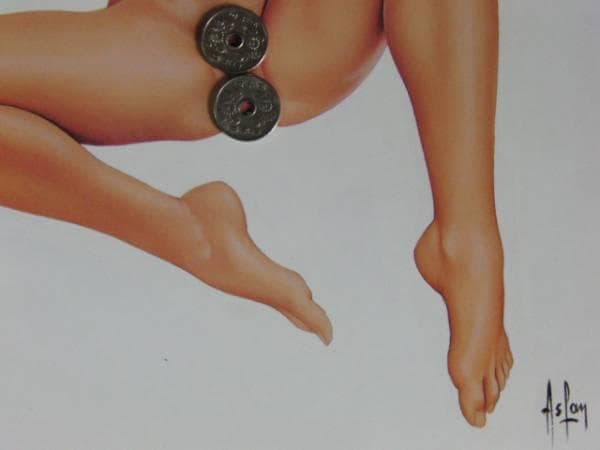 アスラン・グールドン　V　美女、SEXY、フランス有名作家、入手困難・激レア品