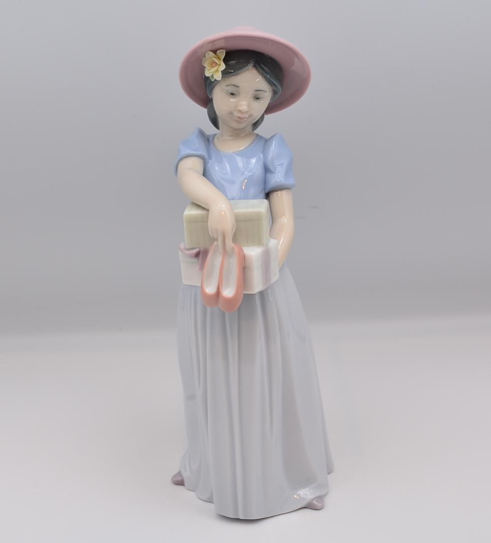 新しい靴　＃6487　No.2　★リヤドロ　スペイン　光沢仕上げ　ヴィンテージ