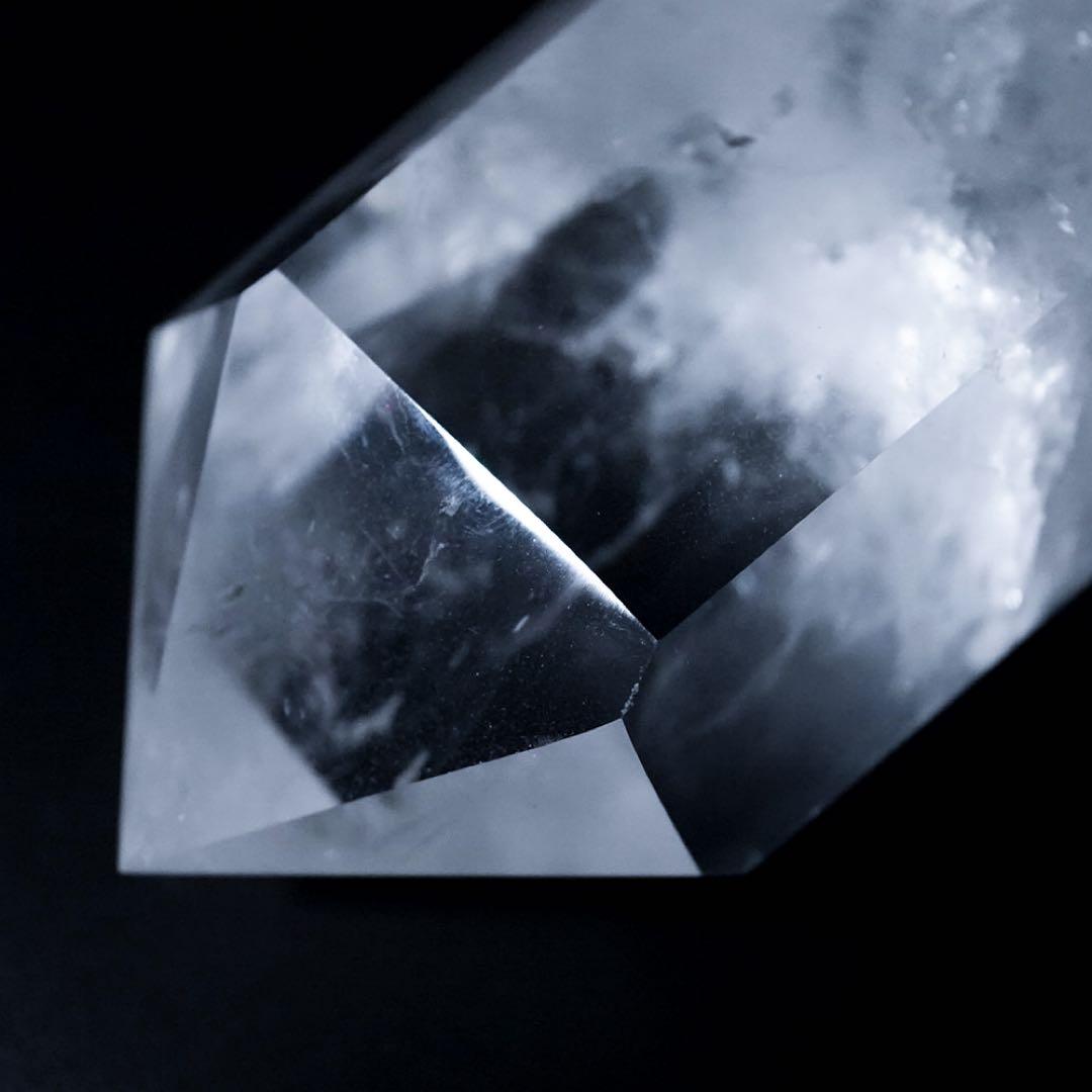 【特大】六角柱水晶クリスタル 1.5kg & 鉢セット パワーストーン 天然石