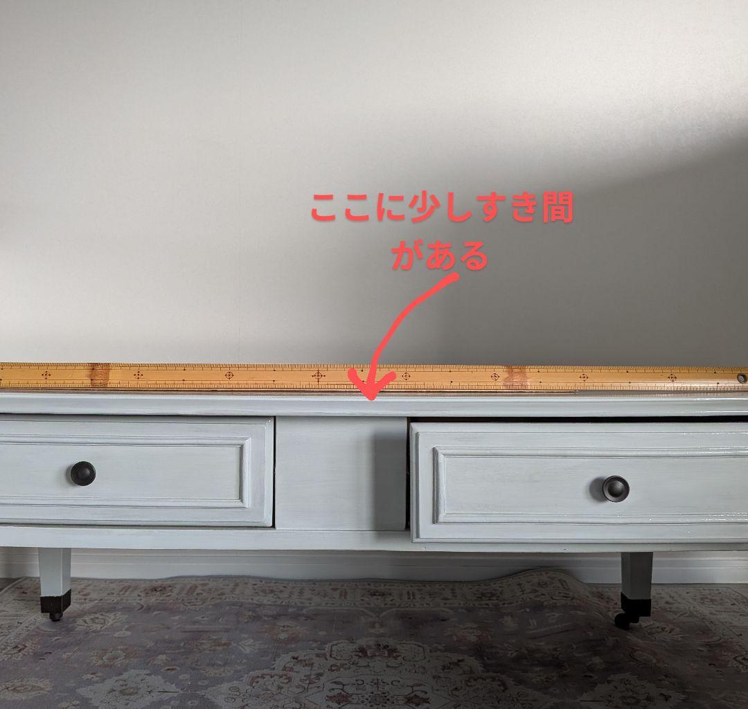 アンティーク風 木製 センターテーブル 引き出し付き