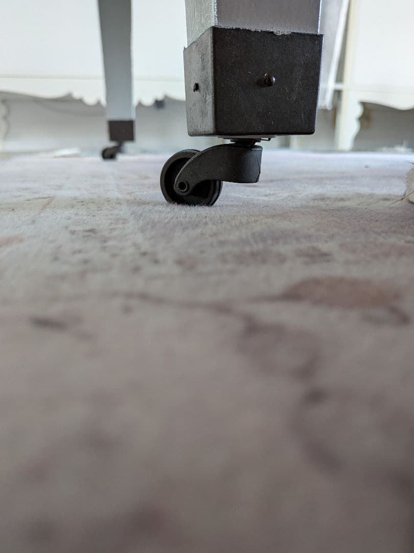 アンティーク風 木製 センターテーブル 引き出し付き