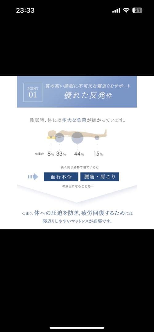 AIR BALANCE シングルマットレス 5cm厚