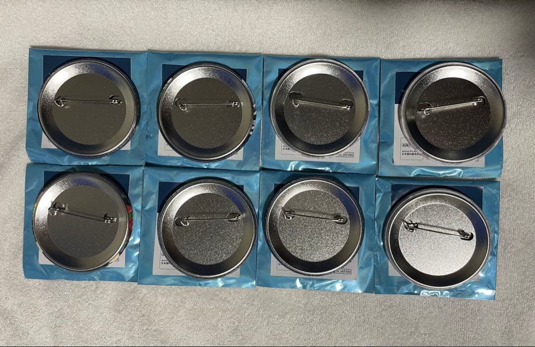 鬼滅の刃 宇髄天元 エモーショナル缶バッジ 柱百景 柱展 8点セット