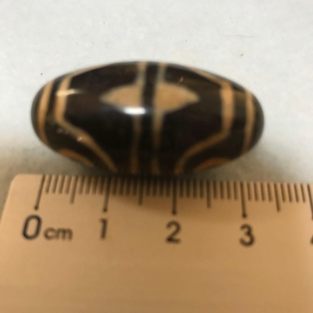 超激レア珍品‼︎ 古代丸型　虎牙四眼天珠