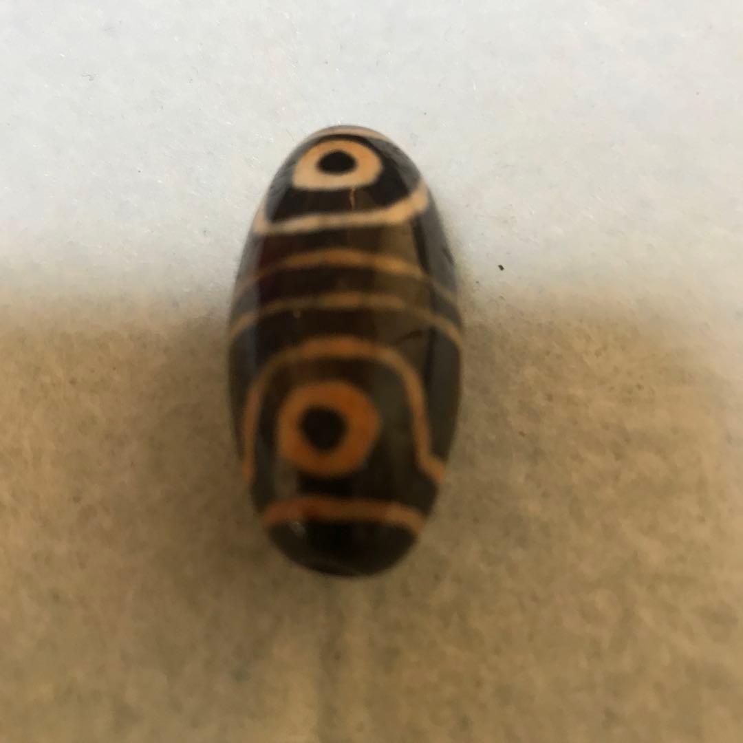 超激レア珍品‼︎ 古代丸型　虎牙四眼天珠