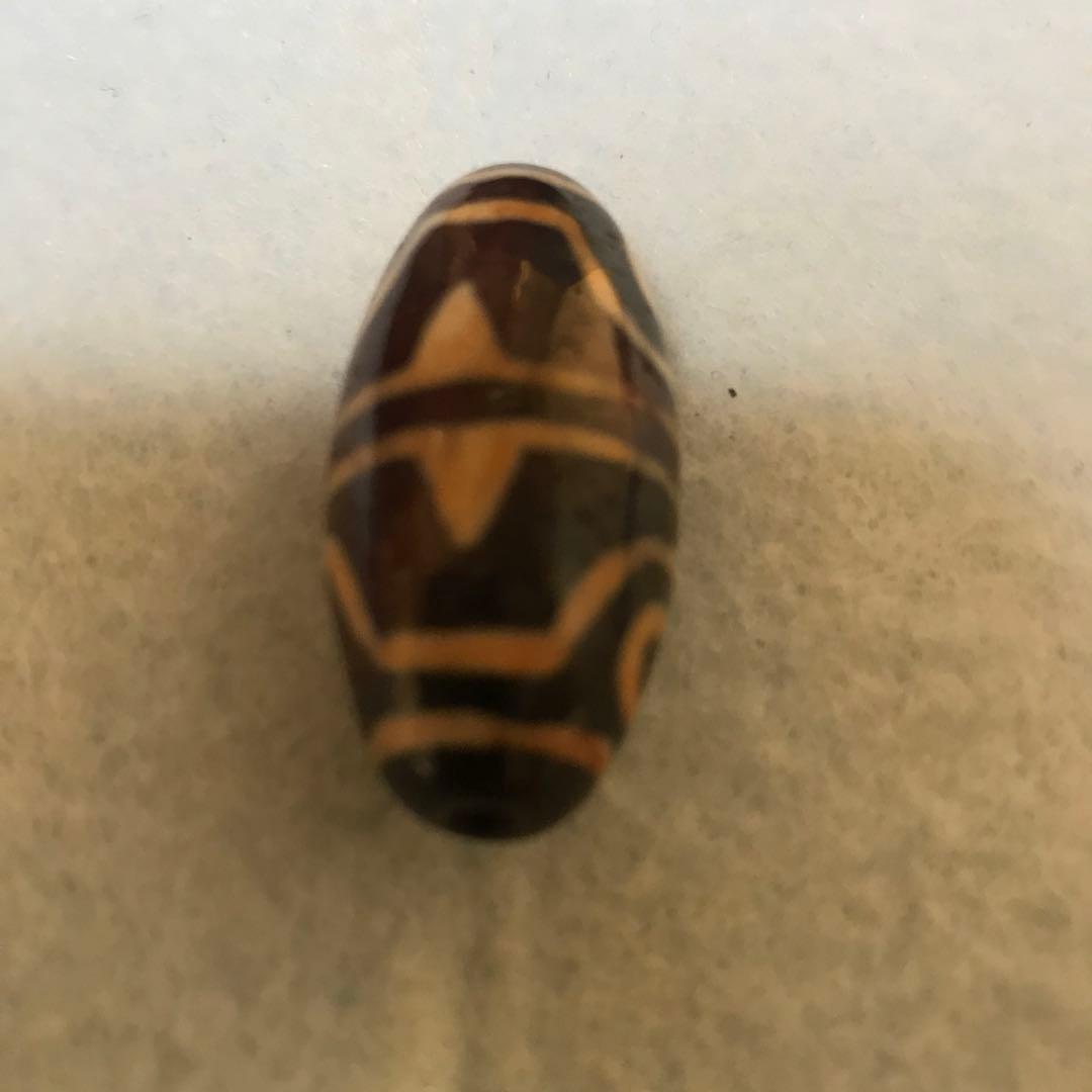 超激レア珍品‼︎ 古代丸型　虎牙四眼天珠