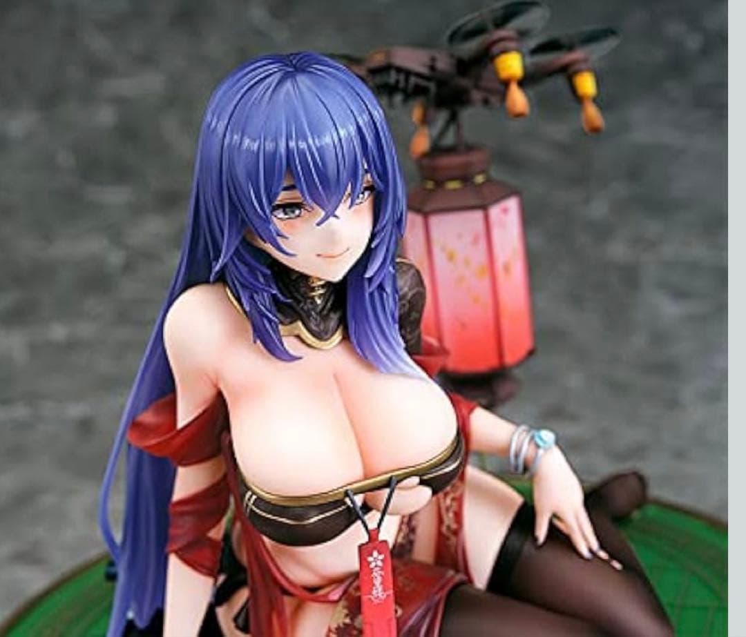 【未開封】ドールズフロントライン DP12 花月夜行灯 紅 特別カラーフィギュア