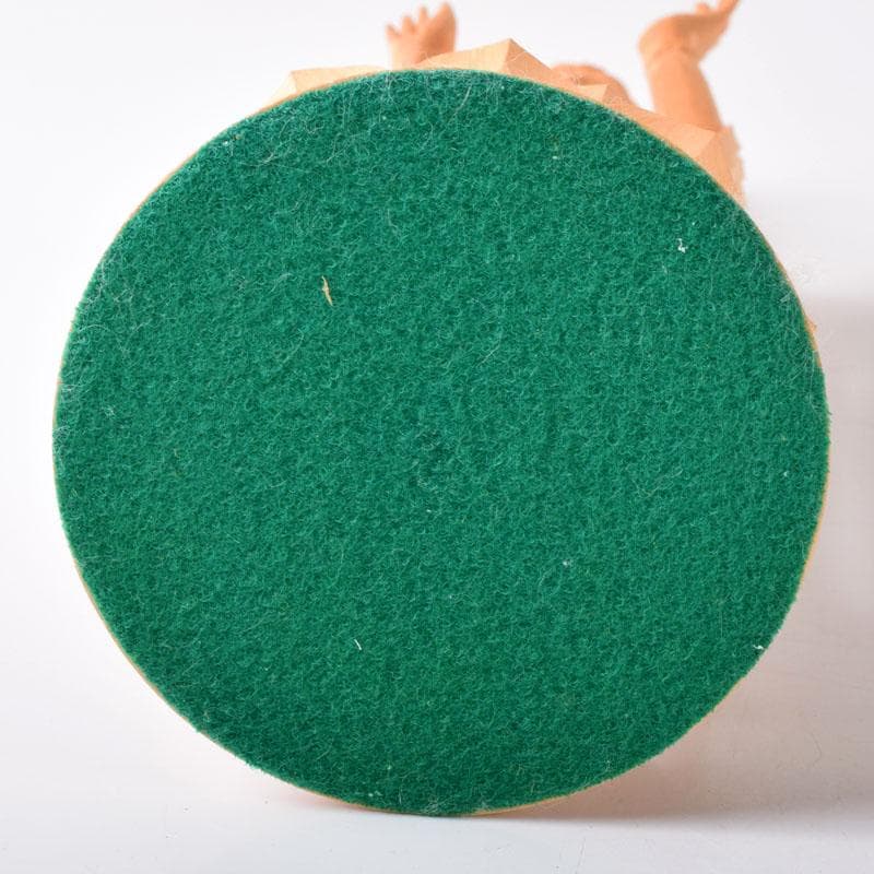 仏教美術　木彫　観音菩薩像　仏像　置物　木箱付　C　7604C