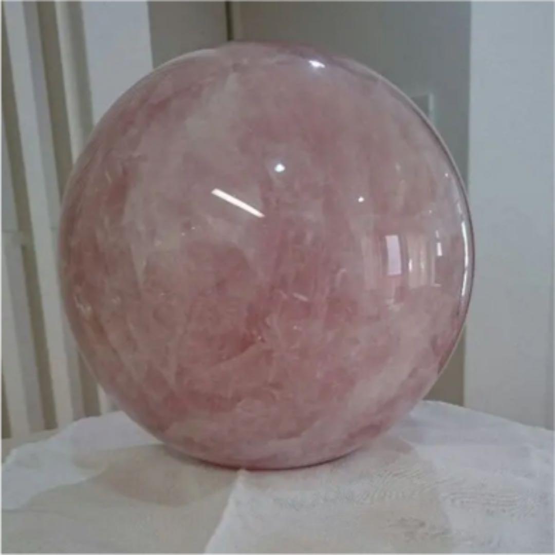 ローズクウォーツ　紅水晶　特大